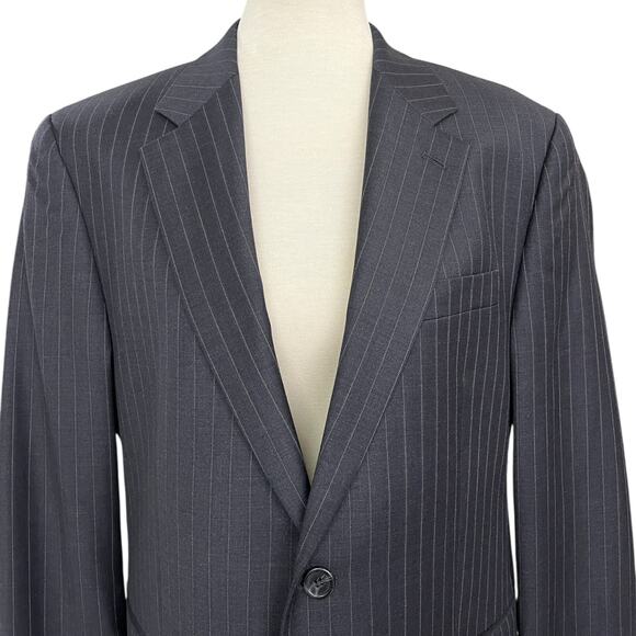 Men's Lauren Ralph Lauren Classic Workwear 100% Wool Pinstripe Blazer - Picture 2 of 8